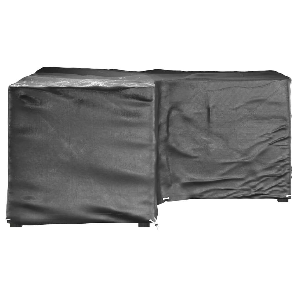 L-Formet Hagemøbeltrekk 2 Stk 16 Maljer 215X215X90 Cm