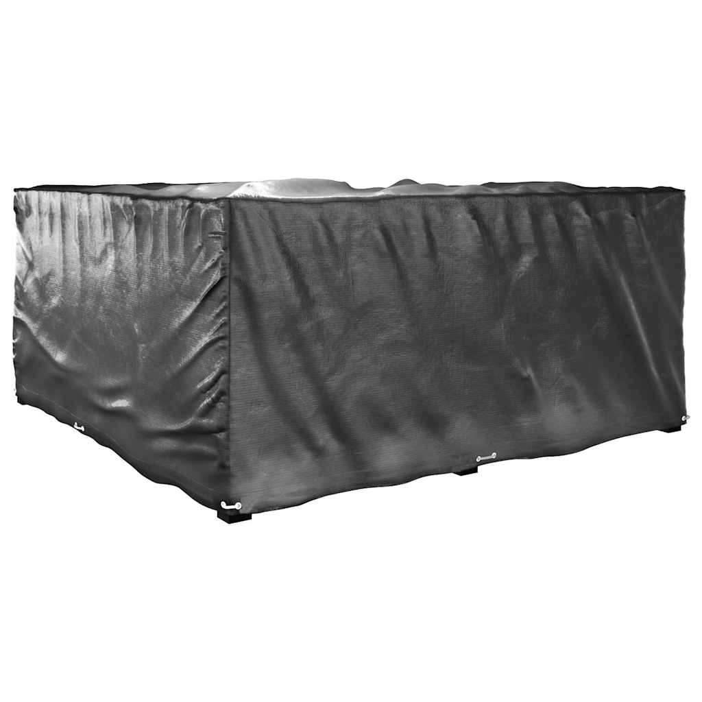 L-Formet Hagemøbeltrekk 2 Stk 16 Maljer 215X215X90 Cm