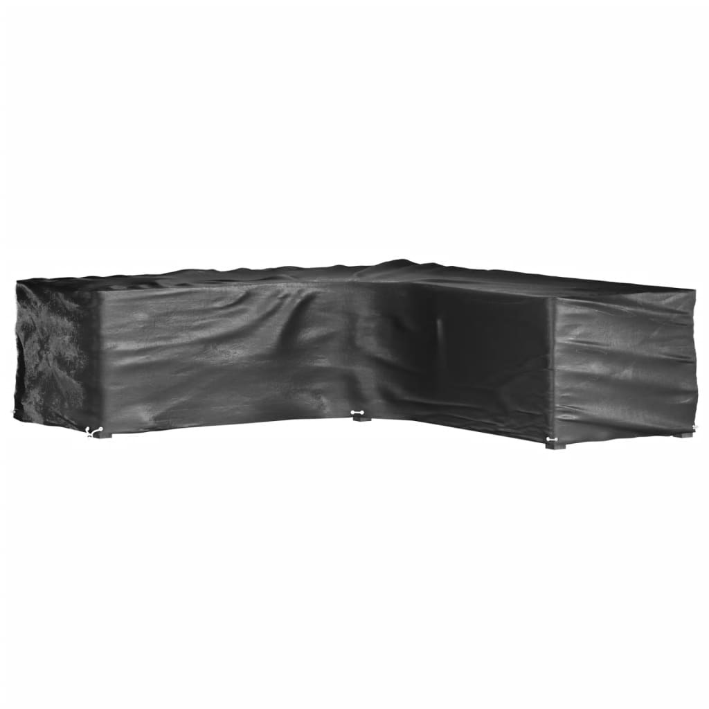 L-Formet Hagemøbeltrekk 2 Stk 16 Maljer 250X250X70 Cm