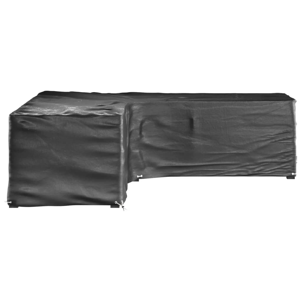 L-Formet Hagemøbeltrekk 2 Stk 16 Maljer 250X250X70 Cm