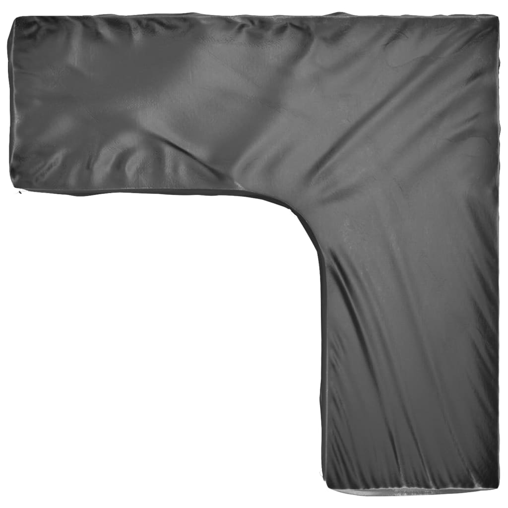 L-Formet Hagemøbeltrekk 2 Stk 16 Maljer 250X250X70 Cm