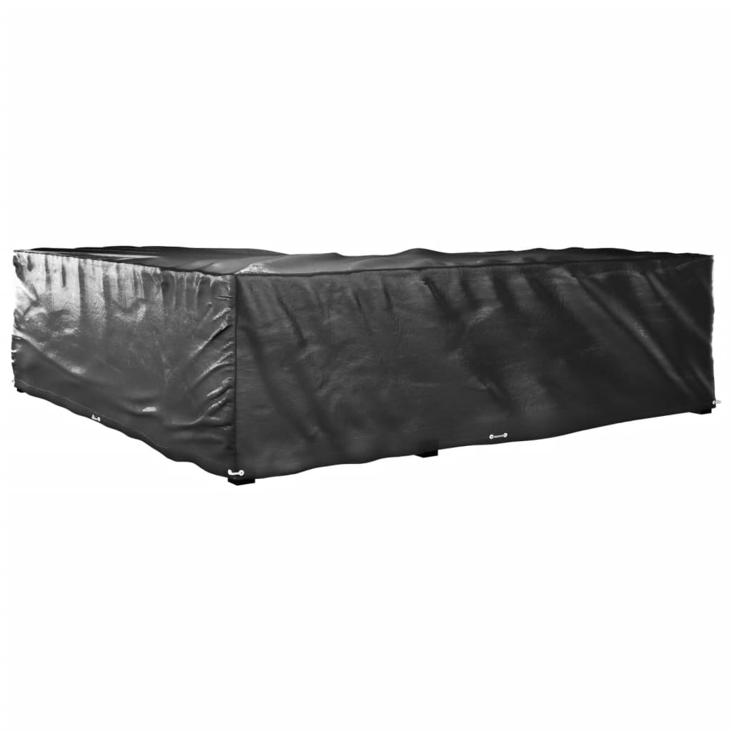 L-Formet Hagemøbeltrekk 2 Stk 16 Maljer 250X250X70 Cm