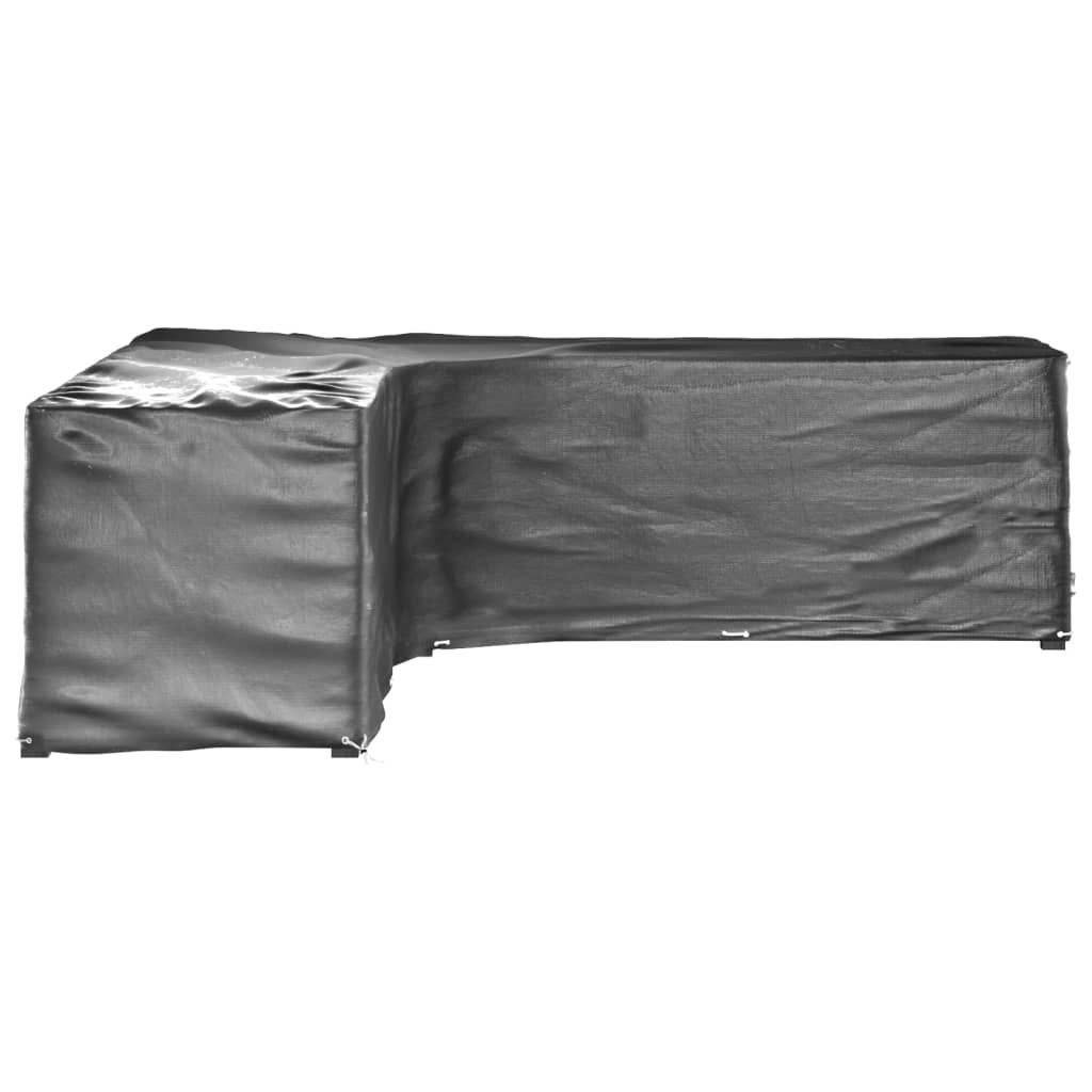 L-Formet Hagemøbeltrekk 2 Stk 20 Maljer 300X300X90 Cm