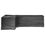 L-Formet Hagemøbeltrekk 2 Stk 18 Maljer 220X285X80 Cm