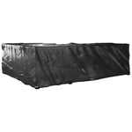 L-Formet Hagemøbeltrekk 2 Stk 18 Maljer 285X220X80 Cm