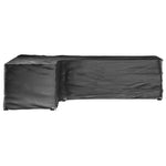 L-Formet Hagemøbeltrekk 2 Stk 16 Maljer 210X260X80 Cm