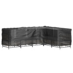L-Formet Hagemøbeltrekk 2 Stk 16 Maljer 260X210X80 Cm