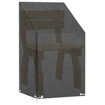 Trekk Til Utestol 2 Stk 8 Maljer 65X65X80/120 Cm Polyetylen
