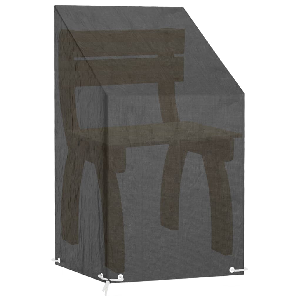 Trekk Til Utestol 2 Stk 8 Maljer 65X65X80/120 Cm Polyetylen