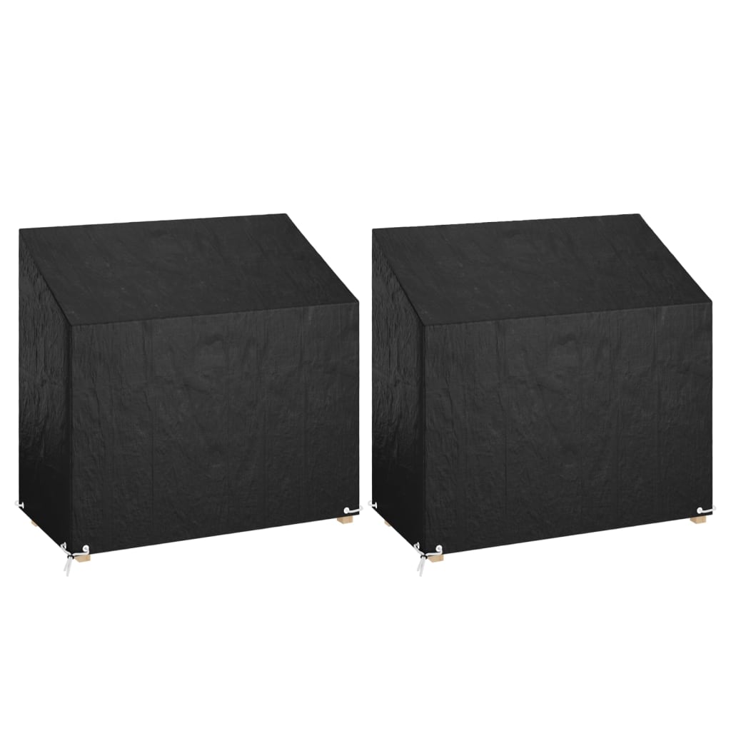 Trekk Til Hagebenk 2 Stk 8 Maljer 130X70X70/88 Cm Polyetylen