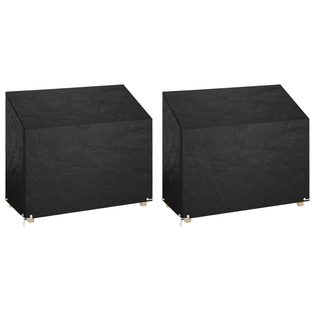 Trekk Til Hagebenk 2 Stk 8 Maljer 160X70X70/88 Cm Polyetylen