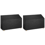 Trekk Til Hagebenk 2 Stk 8 Maljer 190X70X70/88 Cm Polyetylen