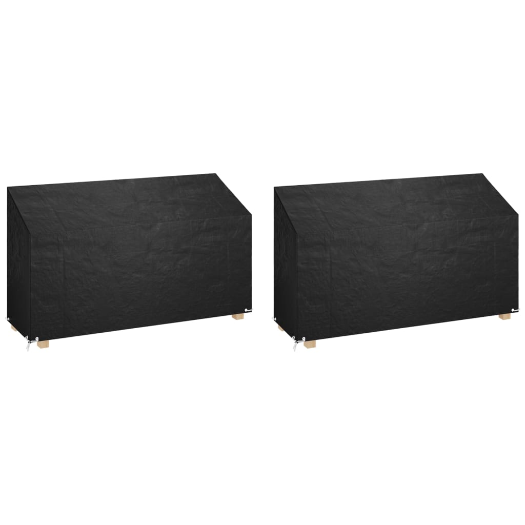 Trekk Til Hagebenk 2 Stk 12 Maljer 210X70X70/88 Cm Polyetylen