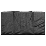 Poser Til Hageputer 2 Stk Svart 150X75X75 Cm Polyetylen