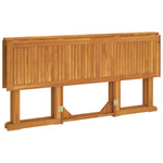 Sammenleggbart Sommerfuglbord For Hage 150X90X75 Cm Heltre Teak