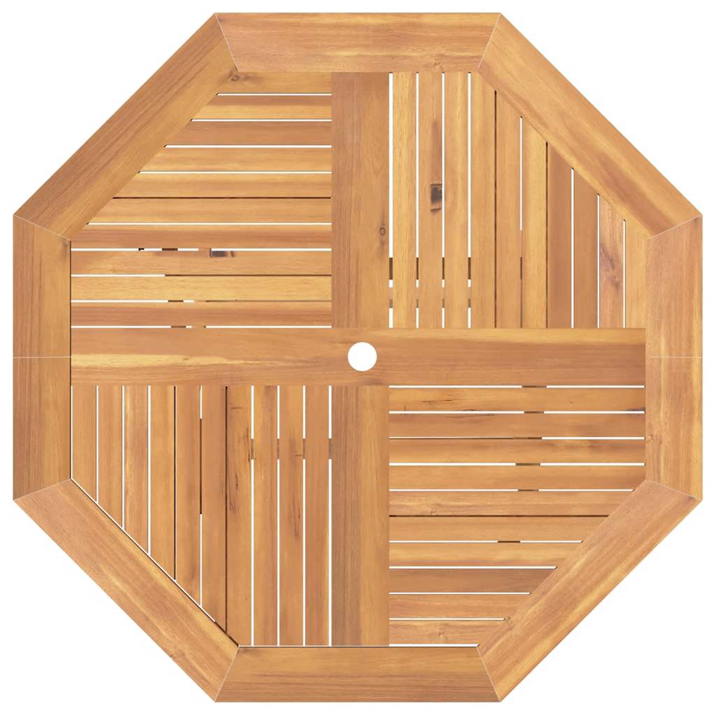 Sammenleggbart Hagebord 110X110X75 Cm Heltre Teak