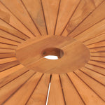 Sammenleggbart Hagebord Ø 85X75 Cm Heltre Teak