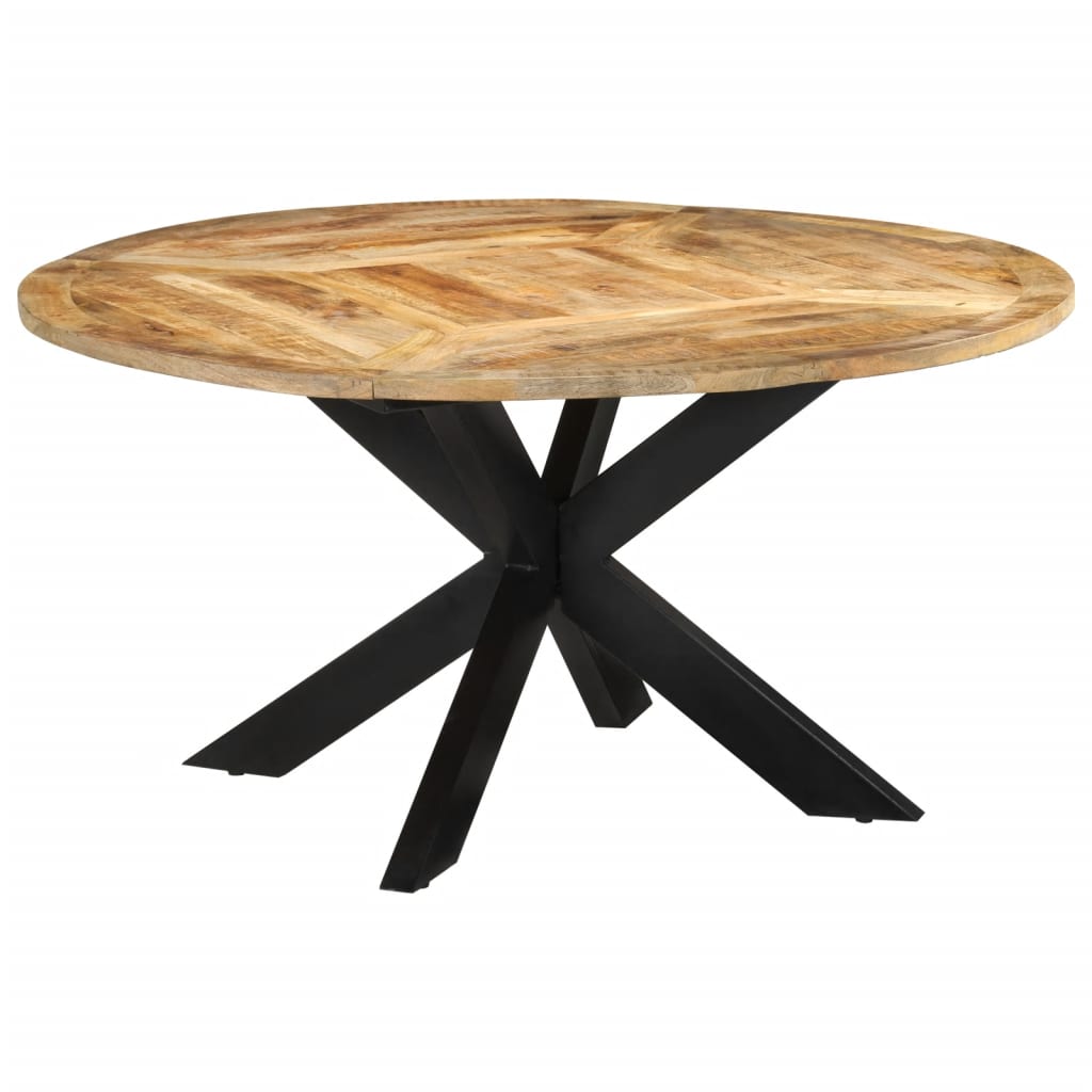 Spisebord Ø150X76 Cm Grov Heltre Mango