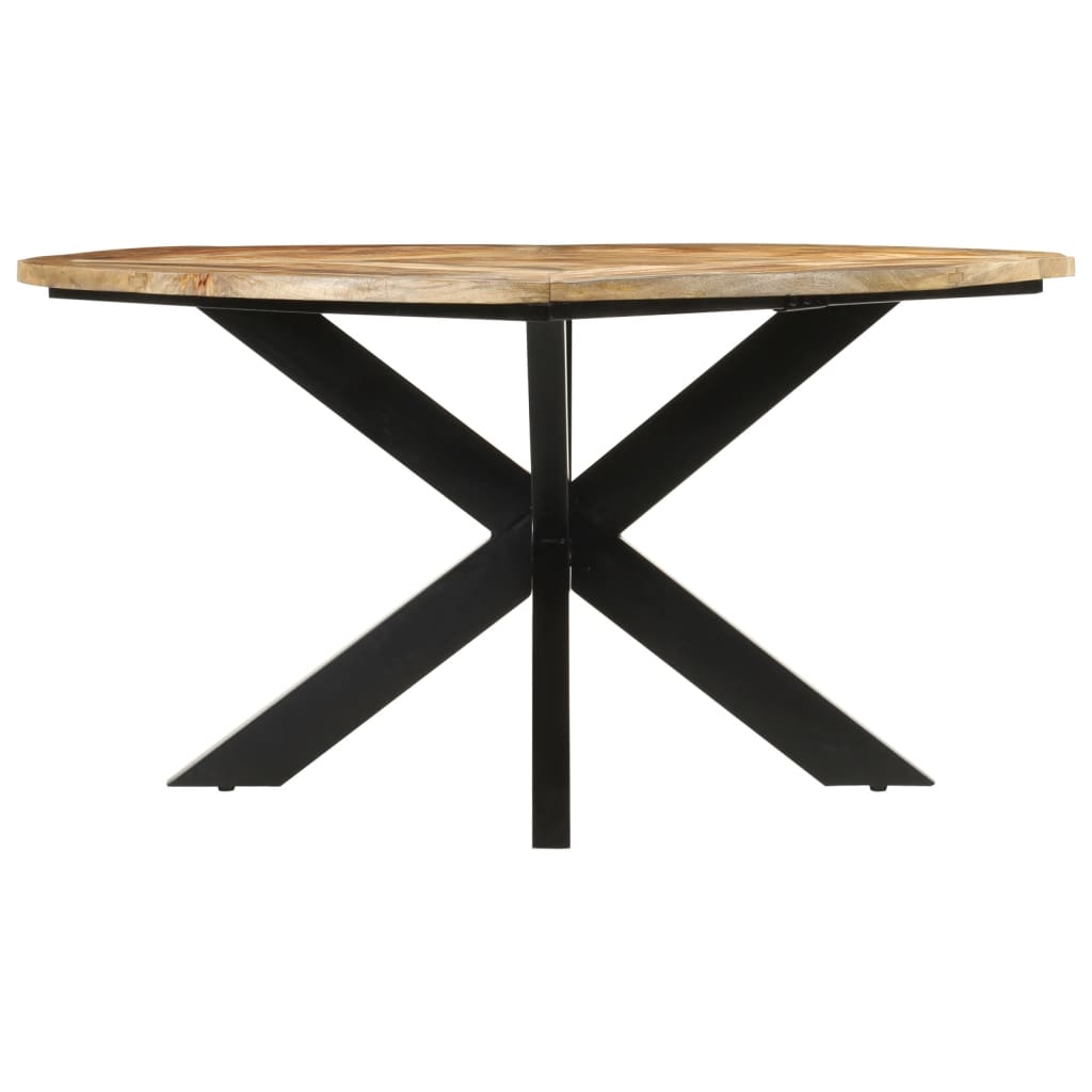 Spisebord Ø150X76 Cm Grov Heltre Mango