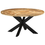 Spisebord Ø150X76 Cm Grov Heltre Mango