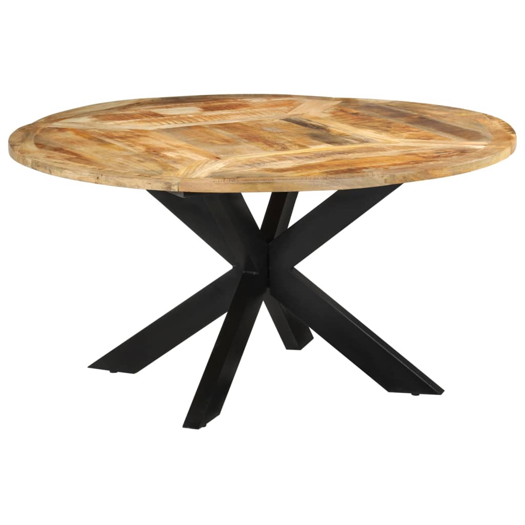 Spisebord Ø150X76 Cm Grov Heltre Mango