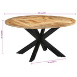 Spisebord Ø150X76 Cm Grov Heltre Mango