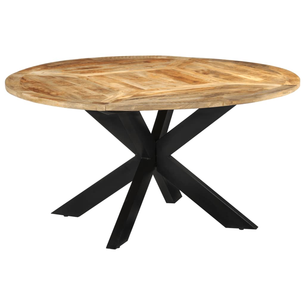 Spisebord Ø150X76 Cm Grov Heltre Mango