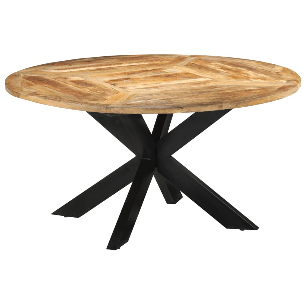 Spisebord Ø150X76 Cm Grov Heltre Mango