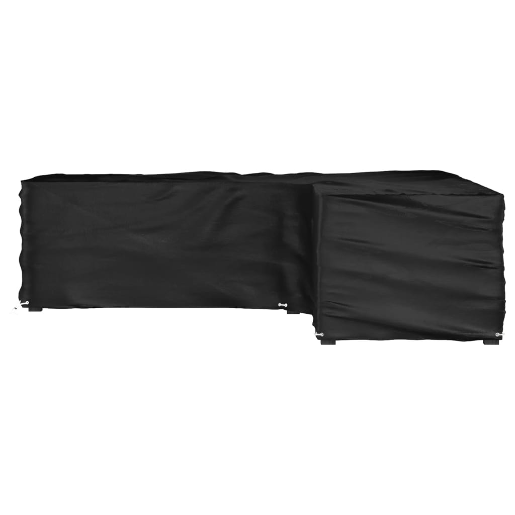 L-Formet Hagemøbeltrekk 16 Maljer 250X250X70 Cm
