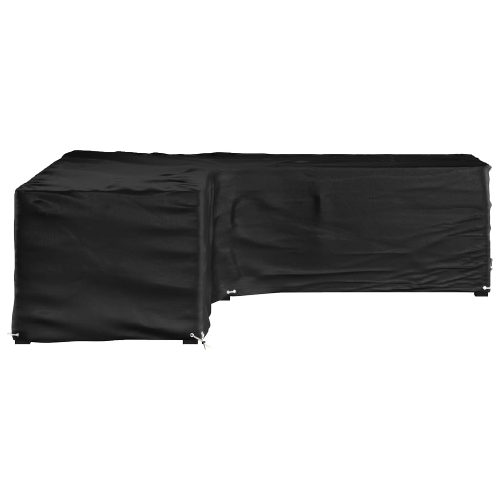 L-Formet Hagemøbeltrekk 16 Maljer 250X250X70 Cm