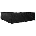 L-Formet Hagemøbeltrekk 16 Maljer 250X250X70 Cm