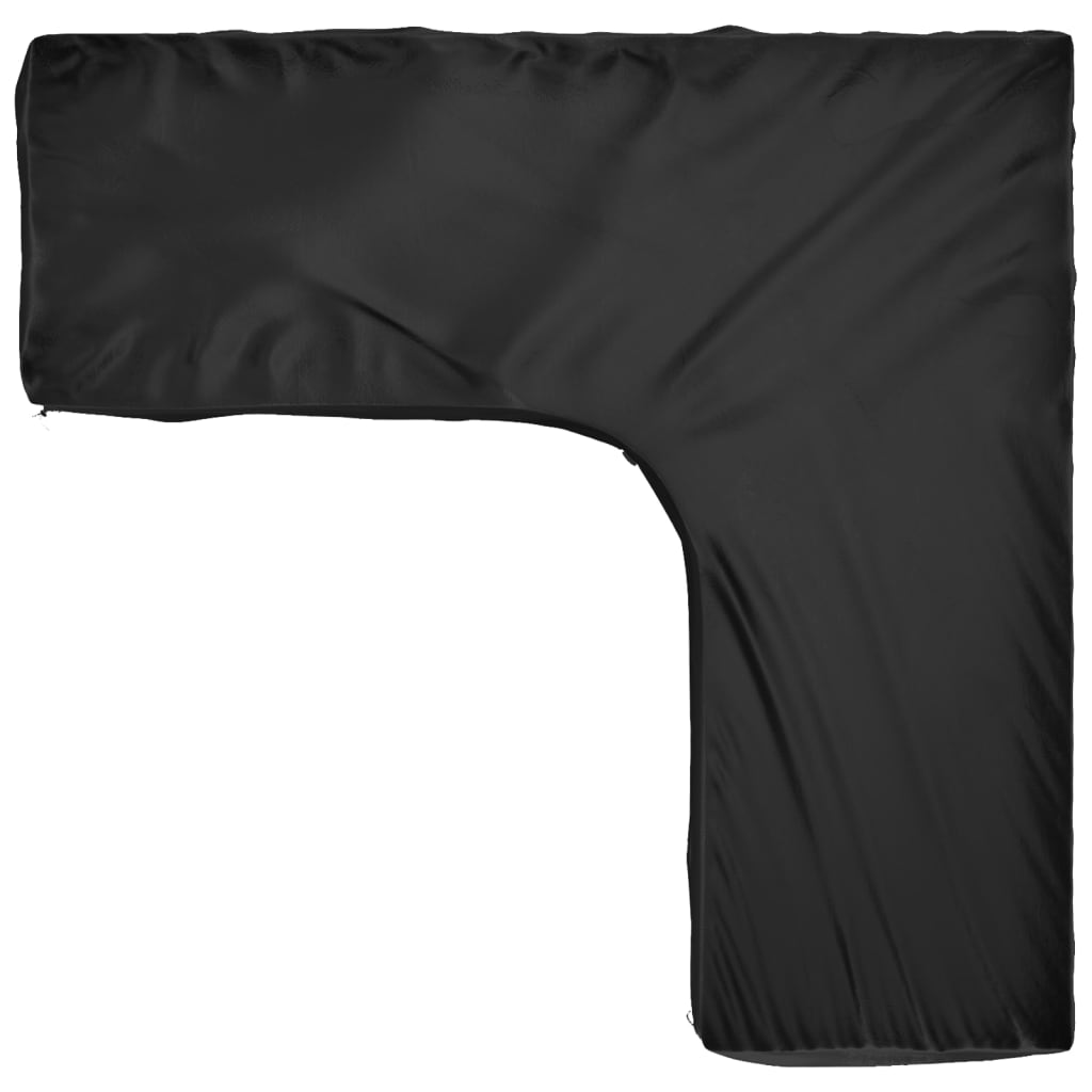 L-Formet Hagemøbeltrekk 16 Maljer 250X250X70 Cm