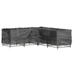 L-Formet Hagemøbeltrekk 16 Maljer 285X285X90 Cm