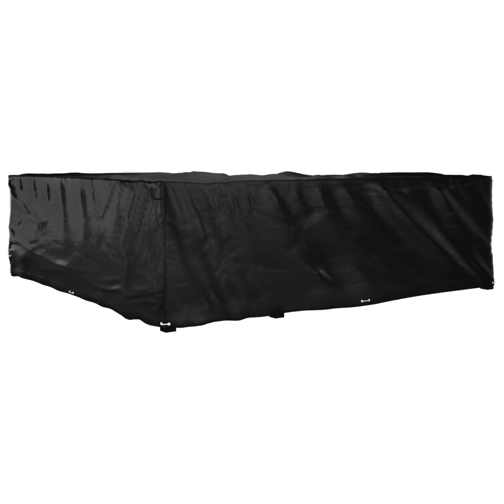 L-Formet Hagemøbeltrekk 20 Maljer 300X300X90 Cm