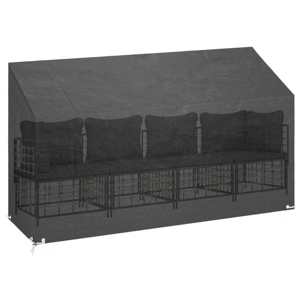 Trekk Til Hagebenk 12 Maljer 210X70X70/88 Cm Polyetylen