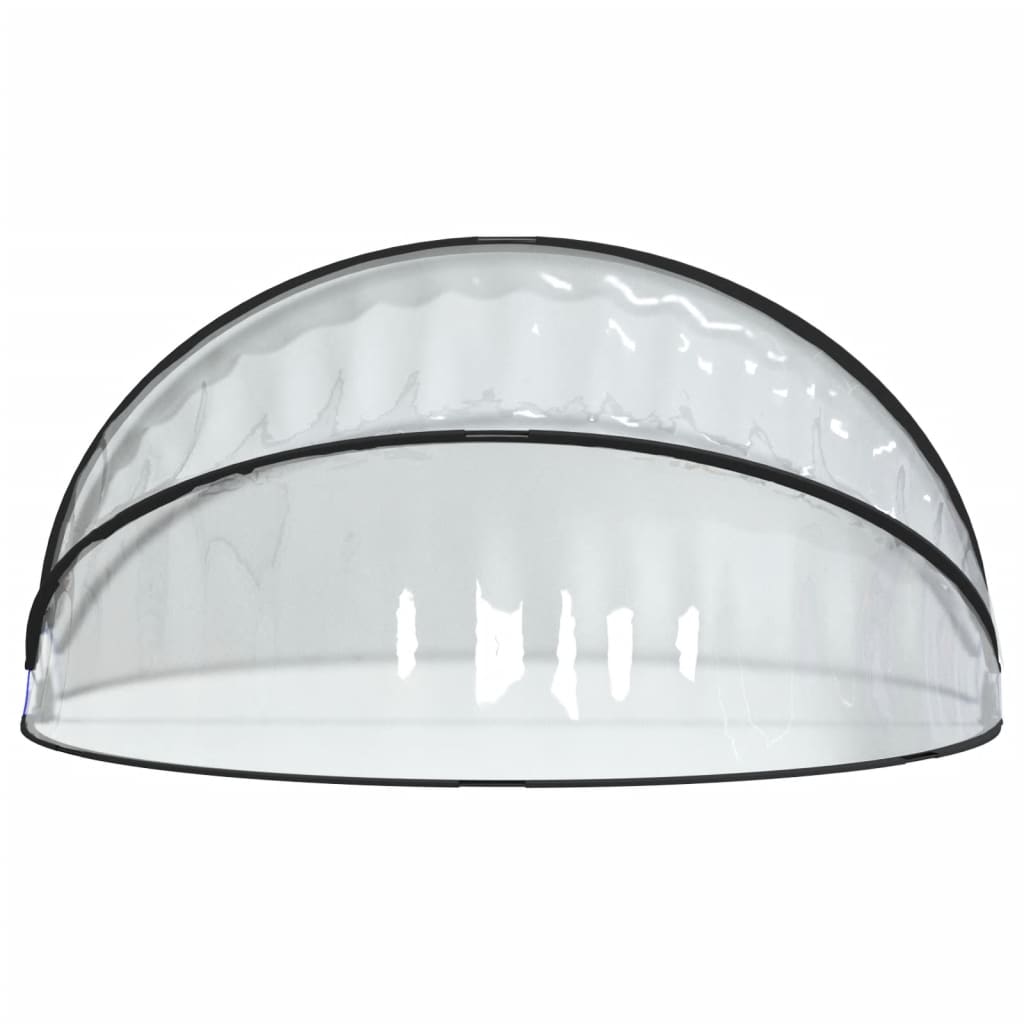 Bassengkuppel Rund 315X158 Cm Pvc