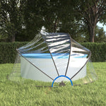 Bassengkuppel Rund 315X158 Cm Pvc