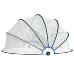 Bassengkuppel Rund 376X188 Cm Pvc