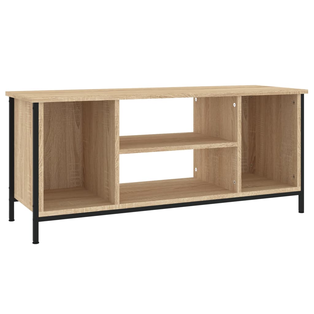 Tv-Benk Sonoma Eik 102X35X45 Cm Konstruert Tre