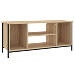 Tv-Benk Sonoma Eik 102X35X45 Cm Konstruert Tre