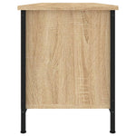Tv-Benk Sonoma Eik 102X35X45 Cm Konstruert Tre