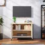 Tv-Skap Med Dører Sonoma Eik 60X35X45 Cm Konstruert Tre