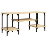 Tv-Benk Sonoma Eik 102X35X45,5 Cm Konstruert Tre