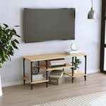 Tv-Benk Sonoma Eik 102X35X45,5 Cm Konstruert Tre