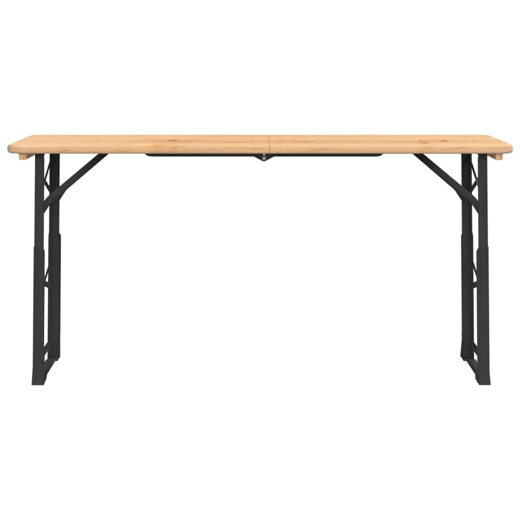 Sammenleggbart Ølbord 170X50X75/105 Cm Heltre Gran