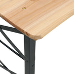 Sammenleggbart Ølbord 170X50X75/105 Cm Heltre Gran