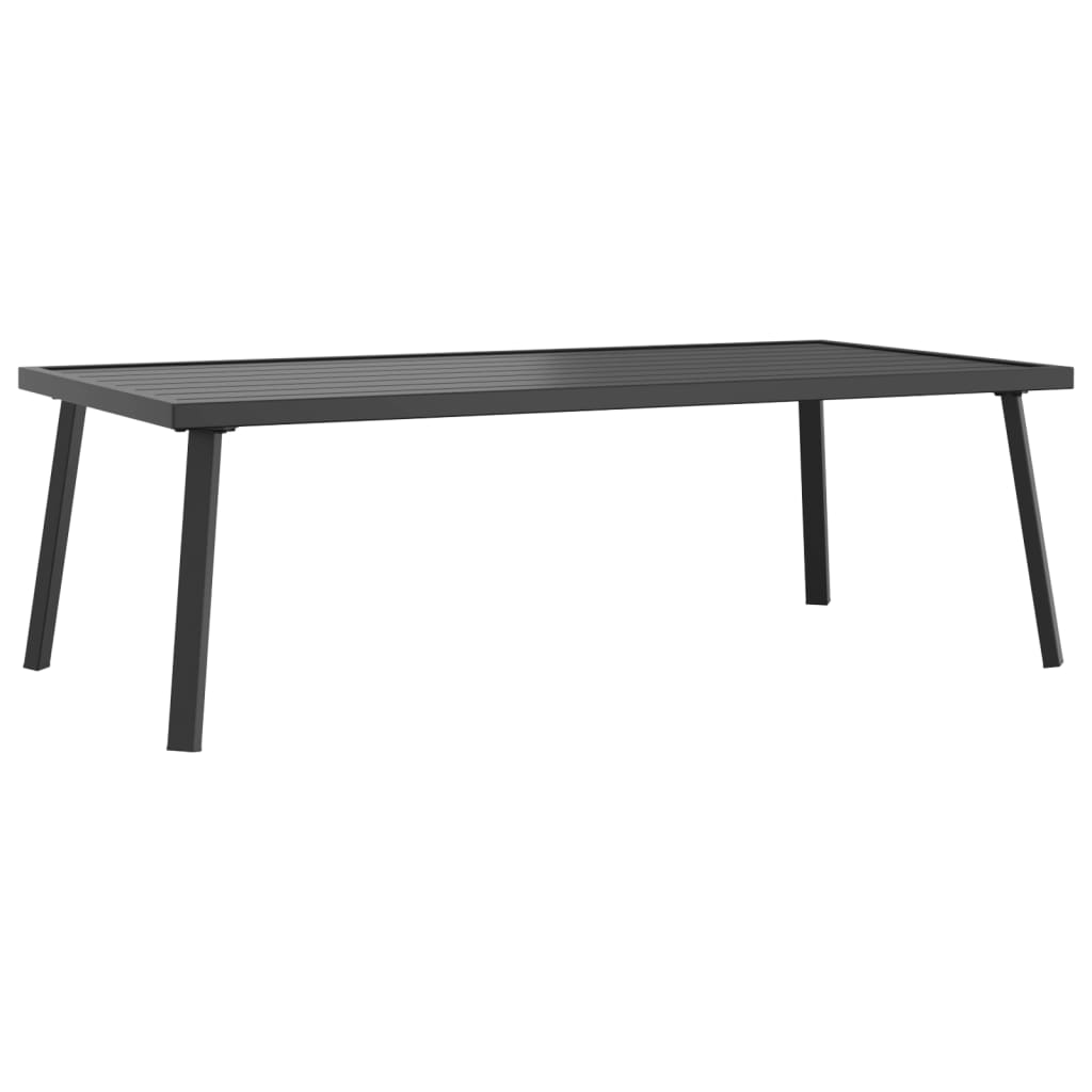 Utendørs Salongbord Antrasitt 110X55X35Cm Stål