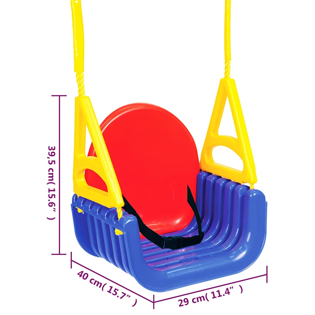 Barnehuske 3-I-1 29X40X39,5 Cm Polypropylen