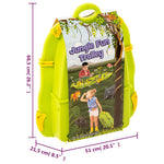 Leketralle Jungel 51X21,5X66,5 Cm Polypropylen