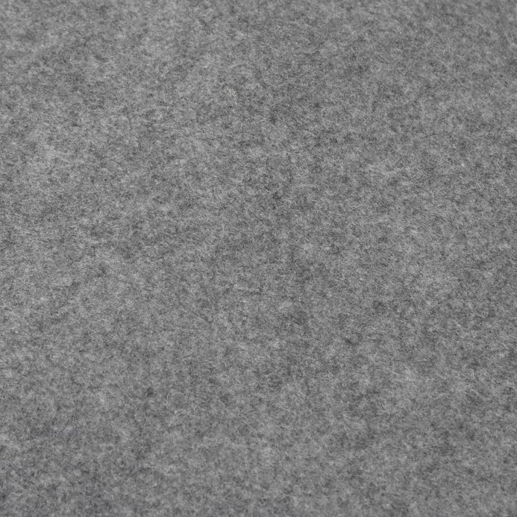 Bassengduk Lysegrå Ø244 Cm Polyester Geotekstil